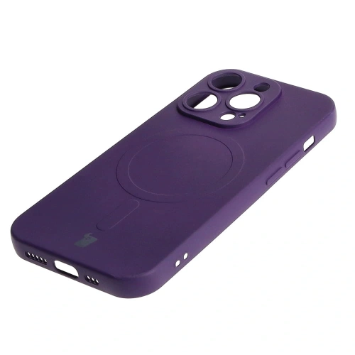 Kup Etui silikonové s magnetickým kroužkem Bizon Case Silicone Magnetic pro Apple iPhone 14 Pro slivkové - BIZ3621 - {ean13} - Sklep Home Screen