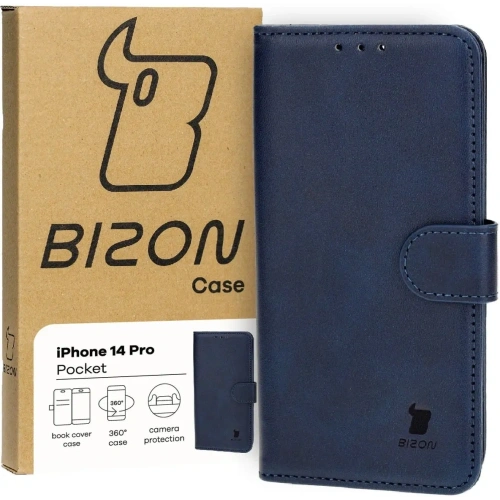 Kup Etui z klapką Bizon Case Pocket do Apple iPhone 14 Pro tmavě modré - BIZ3623 - {ean13} - Sklep Home Screen