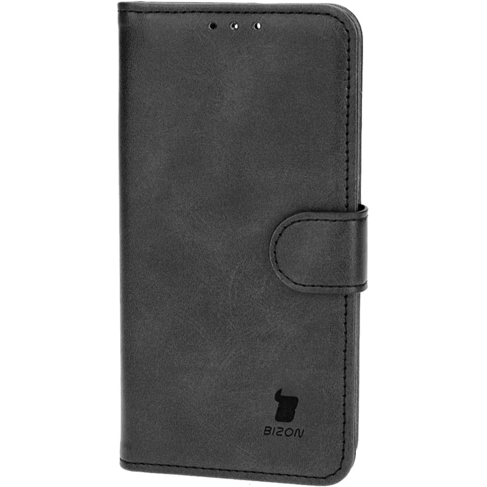 Etui z klapką Bizon Case Pocket do Apple iPhone 15 Pro czarne