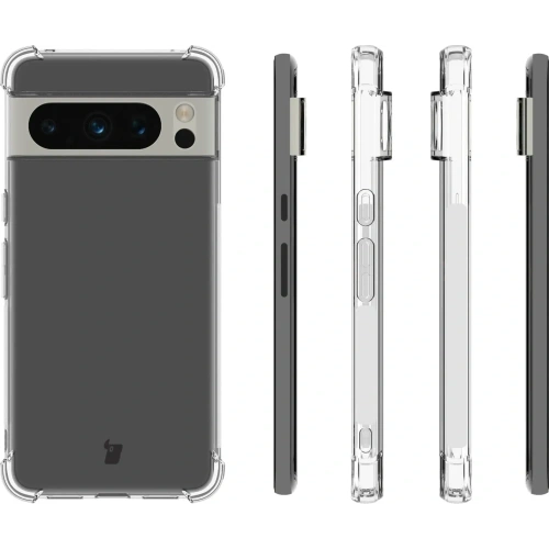 Kup Etui + 2x szkło na ekran Bizon Case Clear Pack do Google Pixel 8 Pro przezroczyste - BIZ3627 - {ean13} - Sklep Home Screen