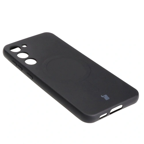 Kup Etui silikonowe z pierścieniem magnetycznym Bizon Case Silicone Magnetic do Samsung Galaxy S23 Plus czarne - BIZ3630 - {ean13} - Sklep Home Screen