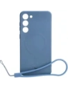 Bizon Case Silicone Magnetic Samsung Galaxy S23 Plus sötétkék