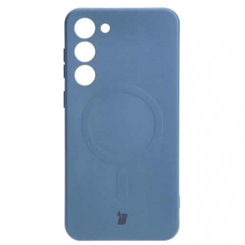 Kup Bizon Case Silicone Magnetic Samsung Galaxy S23 Plus sötétkék - BIZ3631 - {ean13} - Sklep Home Screen