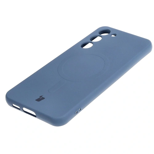 Kup Bizon Case Silicone Magnetic Samsung Galaxy S23 Plus sötétkék - BIZ3631 - {ean13} - Sklep Home Screen