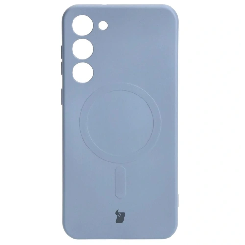 Kup Bizon Case Silikon Magnetic Samsung Galaxy S23 Plus grau - BIZ3632 - {ean13} - Sklep Home Screen