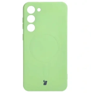 Kup Caz de silicon Bizon Magnetic Samsung Galaxy S23 Plus verde deschis - BIZ3633 - {ean13} - Sklep Home Screen