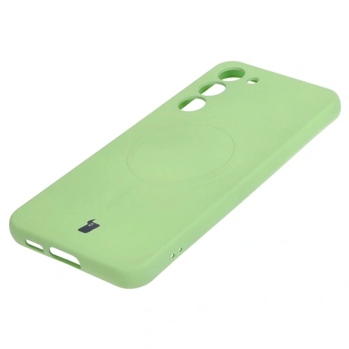 Kup Bizon Case Silicone Magnetic Samsung Galaxy S23 Plus világos zöld - BIZ3633 - {ean13} - Sklep Home Screen