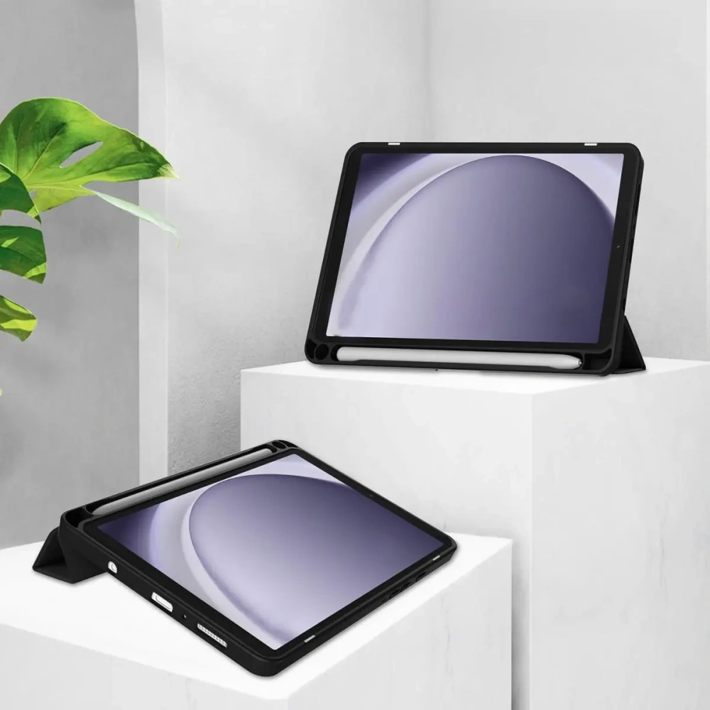 Etui Bizon Case Tab Clear Matt do Samsung Galaxy Tab A9 czarne