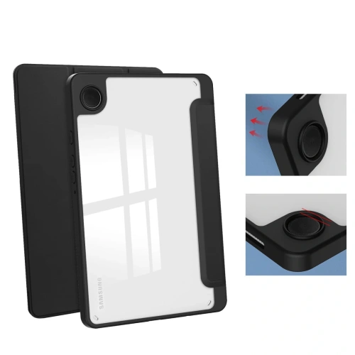 Kup Etui Bizon Case Tab Clear Matt do Samsung Galaxy Tab A9 czarne - BIZ3637 - {ean13} - Sklep Home Screen