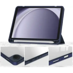 Kup Caz Bizon Tab Clear Matt Samsung Galaxy Tab A9 albastru închis - BIZ3638 - {ean13} - Sklep Home Screen