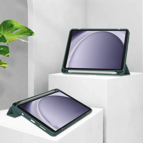 Kup Etui Bizon Case Tab Clear Matt do Samsung Galaxy Tab A9 tmavě zelené - BIZ3639 - {ean13} - Sklep Home Screen