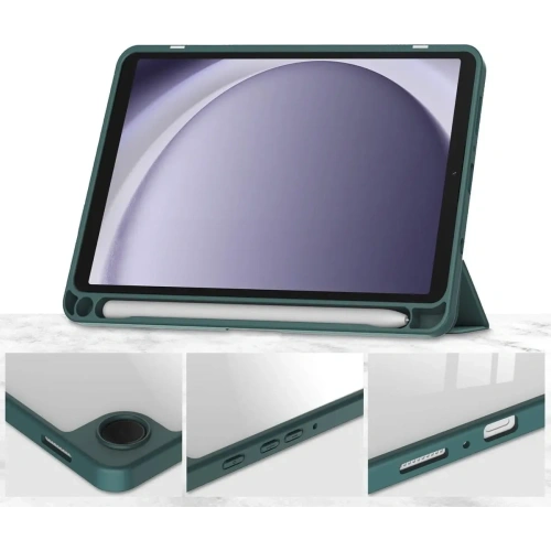 Kup Bizon Case Tab Clear Matt Samsung Galaxy Tab A9 verde închis - BIZ3639 - {ean13} - Sklep Home Screen
