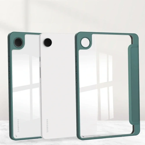 Kup Etui Bizon Case Tab Clear Matt do Samsung Galaxy Tab A9 tmavě zelené - BIZ3639 - {ean13} - Sklep Home Screen