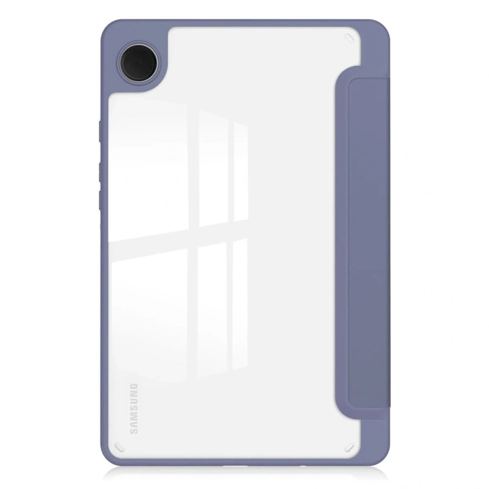 Etui Bizon Case Tab Clear Matt do Samsung Galaxy Tab A9 lawendowe