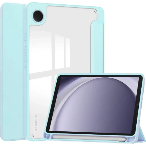 Kup Etui Bizon Case Tab Clear Matt do Samsung Galaxy Tab A9 błękitne - BIZ3641 - {ean13} - Sklep Home Screen