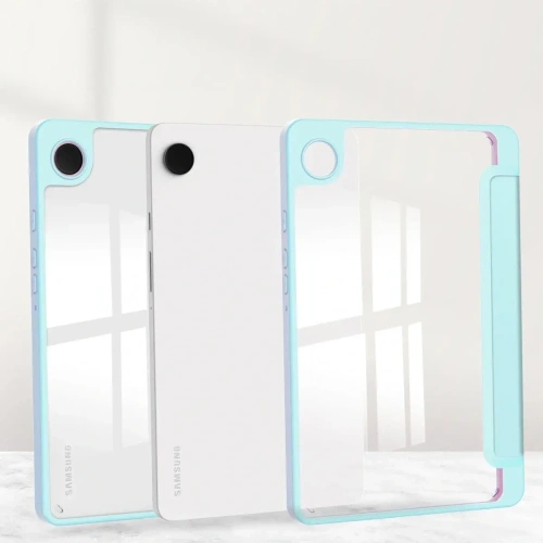 Kup Etui Bizon Case Tab Clear Matt do Samsung Galaxy Tab A9 błękitne - BIZ3641 - {ean13} - Sklep Home Screen