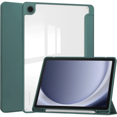 Kup Etui Bizon Case Tab Clear Matt do Samsung Galaxy Tab A9 Plus tmavě zelené - BIZ3642 - {ean13} - Sklep Home Screen