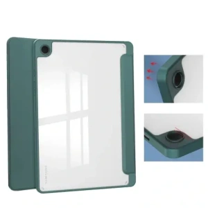Kup Etui Bizon Case Tab Clear Matt do Samsung Galaxy Tab A9 Plus ciemnozielone - BIZ3642 - {ean13} - Sklep Home Screen