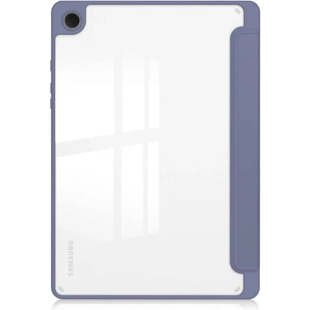 Etui Bizon Case Tab Clear Matt do Samsung Galaxy Tab A9 Plus lawendowe