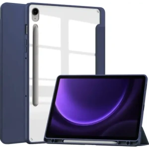 Buy Bizon Case Tab Clear Matt Samsung Galaxy Tab S9 / S9 FE navy blue - BIZ3644 - {ean13} - Home Screen Store Europe