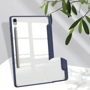Kup Etui Bizon Case Tab Clear Matt do Samsung Galaxy Tab S9 / S9 FE granatowe - BIZ3644 - {ean13} - Sklep Home Screen