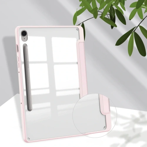 Kup Etui Bizon Case Tab Clear Matt do Samsung Galaxy Tab S9 / S9 FE jasnoróżowe - BIZ3647 - {ean13} - Sklep Home Screen
