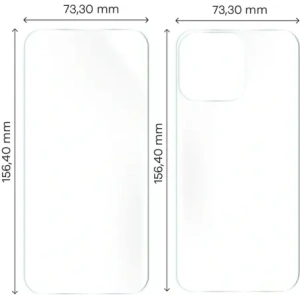Kup Folia hydrożelowa na tył i przód Bizon Glass Hydrogel Pack do Apple iPhone 15 Pro Max - BIZ3648 - {ean13} - Sklep Home Screen