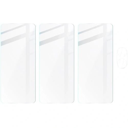 Kup BIZON Sticlă transparentă 3x pentru ecran + sticlă pentru cameră Oppo A78 4G - BIZ3649 - {ean13} - Sklep Home Screen