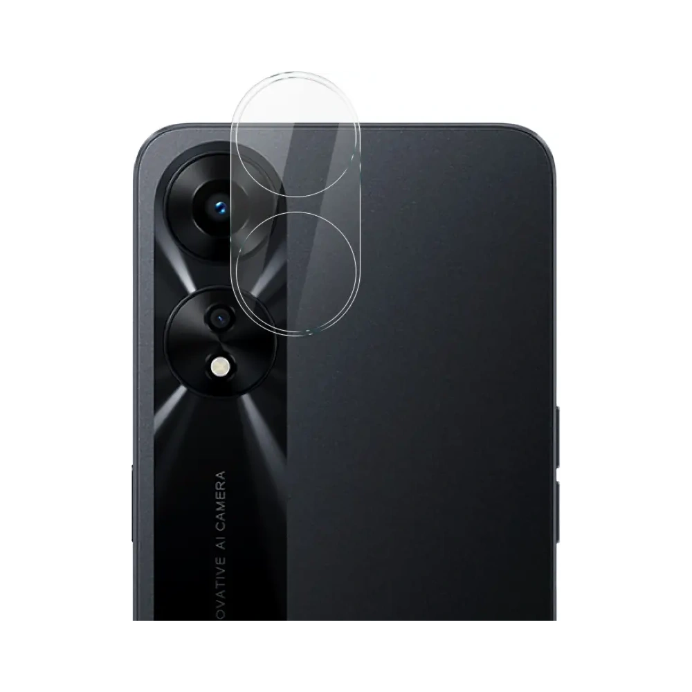 2x Szkło na ekran + szkło na aparat BIZON Edge do Oppo A78 4G