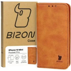 Kup Bizon Case Pocket Pro Apple iPhone 13 Mini braun - BIZ3652 - {ean13} - Sklep Home Screen