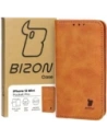 Etui z klapką Bizon Case Pocket Pro do Apple iPhone 13 Mini brązowe
