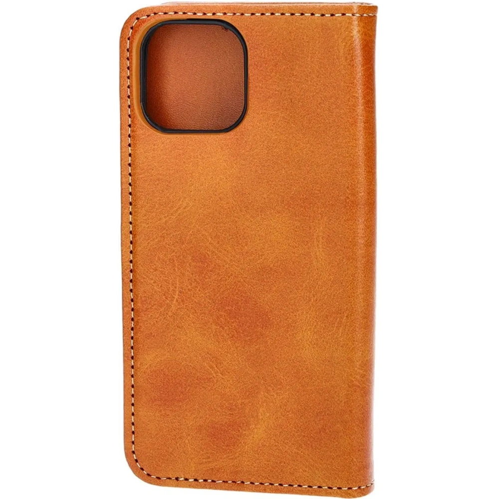 Etui z klapką Bizon Case Pocket Pro do Apple iPhone 13 Mini brązowe