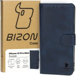 Kup Bizon Case Pocket Apple iPhone 13 Pro Max marineblau - BIZ3656 - {ean13} - Sklep Home Screen