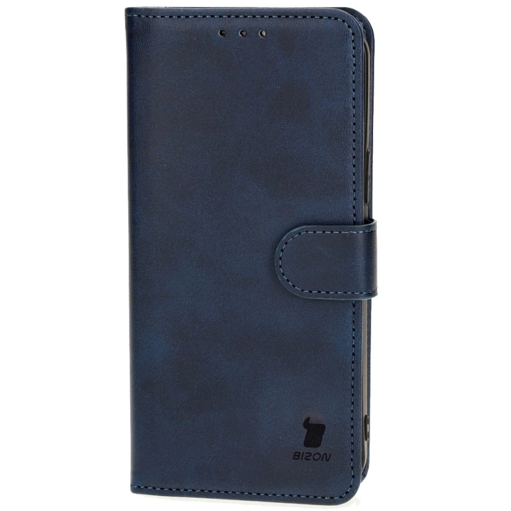 Etui z klapką Bizon Case Pocket do Apple iPhone 13 Pro Max granatowe
