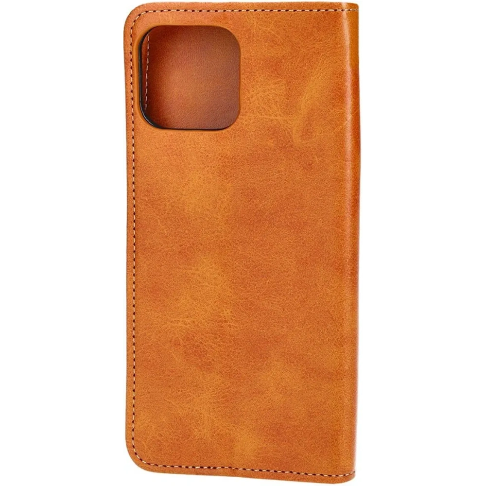 Etui z klapką Bizon Case Pocket Pro do Apple iPhone 13 Pro Max brązowe