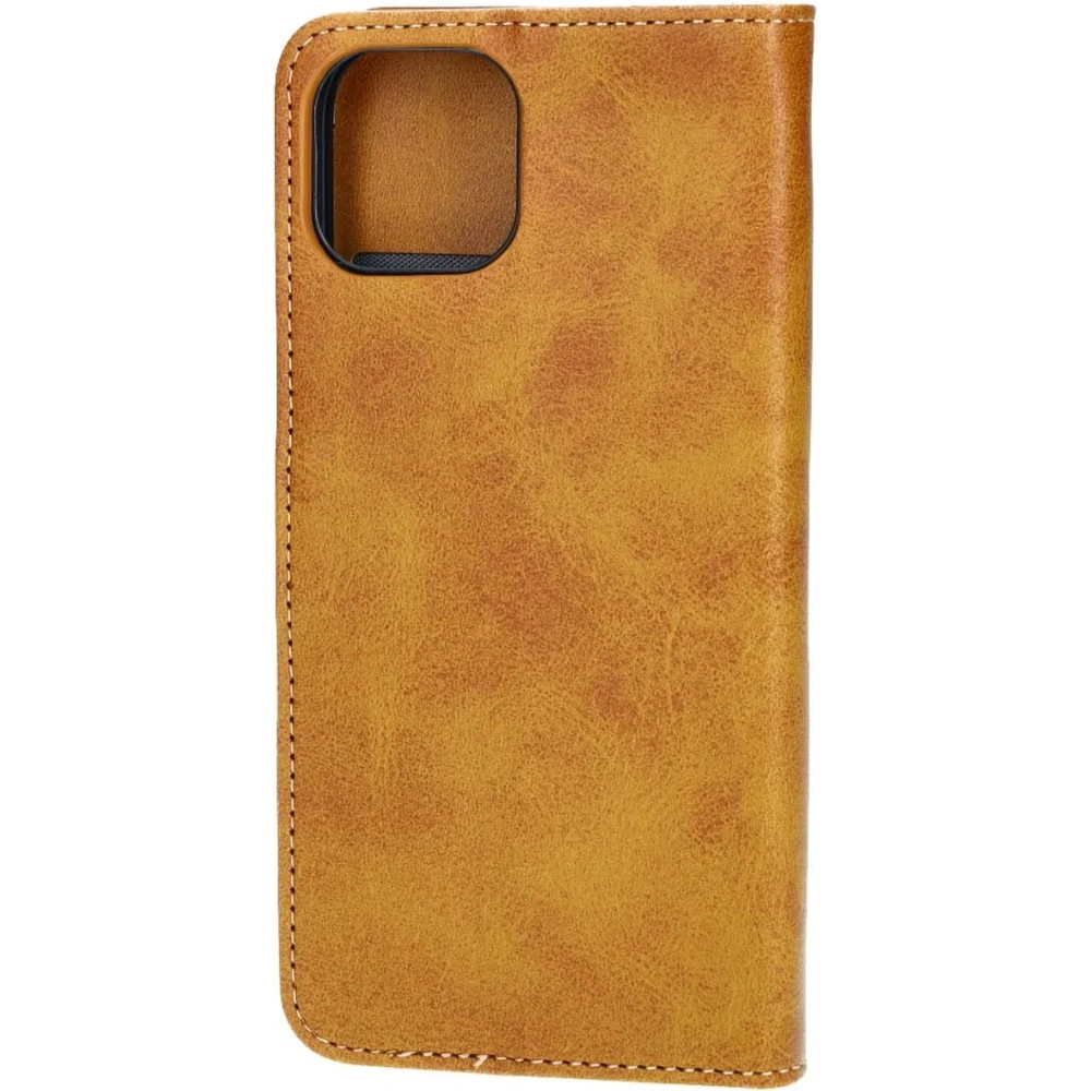 Etui z klapką Bizon Case Pocket do Apple iPhone 14 brązowe
