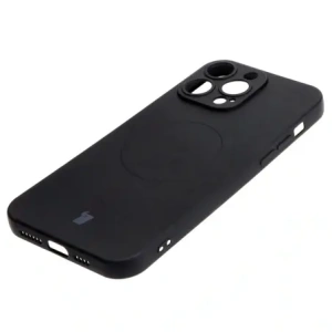 Kup Etui silikonowe z pierścieniem magnetycznym Bizon Case Silicone Magnetic do Apple iPhone 14 Pro Max czarne - BIZ3660 - {ean13} - Sklep Home Screen
