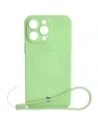 Bizon Case Silikon Magnetic Apple iPhone 14 Pro Max lichtgrün