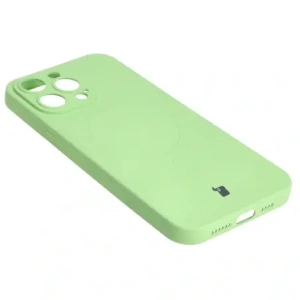 Kup Etui silikonové s magnetickým kroužkem Bizon Case Silicone Magnetic pro Apple iPhone 14 Pro Max světle zelené - BIZ3661 - {ean13} - Sklep Home Screen