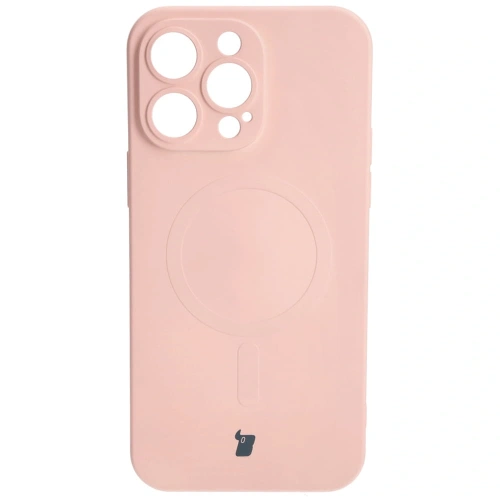 Kup Bizon Case Silikon Magnetic Apple iPhone 14 Pro Max hellrosa - BIZ3662 - {ean13} - Sklep Home Screen