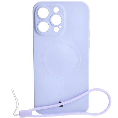 Kup Etui silikonowe z pierścieniem magnetycznym Bizon Case Silicone Magnetic do Apple iPhone 14 Pro Max jasnofioletowe - BIZ3663 - {ean13} - Sklep Home Screen