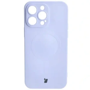 Kup Etui silikonové s magnetickým kroužkem Bizon Case Silicone Magnetic pro Apple iPhone 14 Pro Max světle fialové - BIZ3663 - {ean13} - Sklep Home Screen
