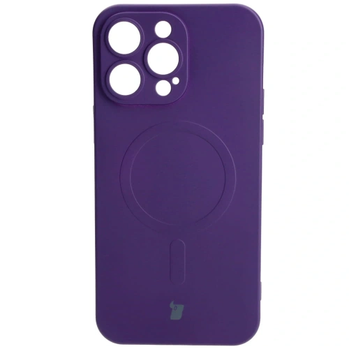 Kup Bizon Case Silicone Magnetic Apple iPhone 14 Pro Max prune - BIZ3664 - {ean13} - Sklep Home Screen
