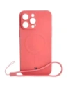 Kup Etui silikonové s magnetickým kroužkem Bizon Case Silicone Magnetic pro Apple iPhone 14 Pro Max v barvě špinavě růžové - BIZ3665 - {ean13} - Sklep Home Screen