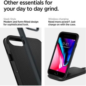 Etui Spigen Neo Hybrid Apple iPhone SE 2022/SE 2020/8/7 2020 Metal Slate