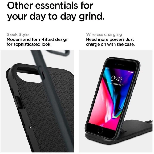 Kup Etui Spigen Neo Hybrid Apple iPhone SE 2022/SE 2020/8/7 2020 Metal Slate - SPN1055MTL - {ean13} - Sklep Home Screen