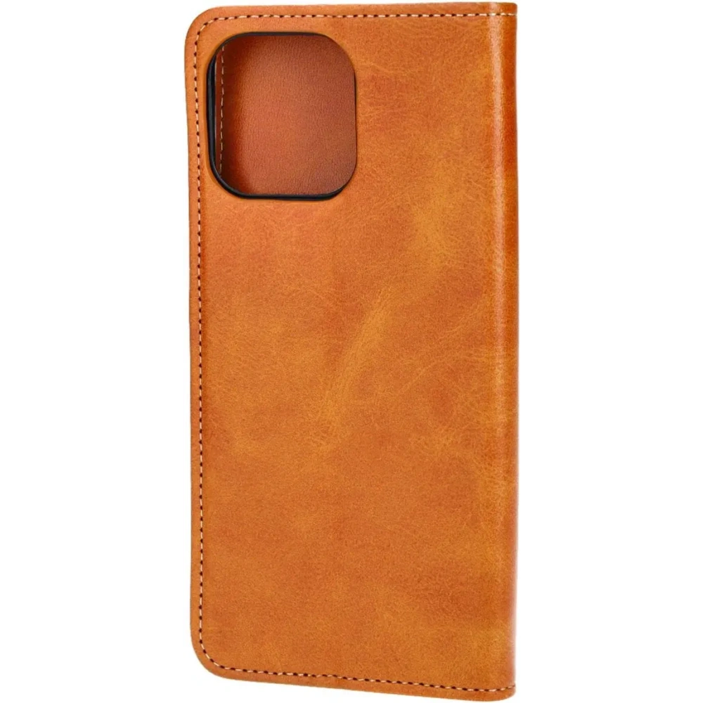 Etui z klapką Bizon Case Pocket Pro do Apple iPhone 14 Pro Max brązowe