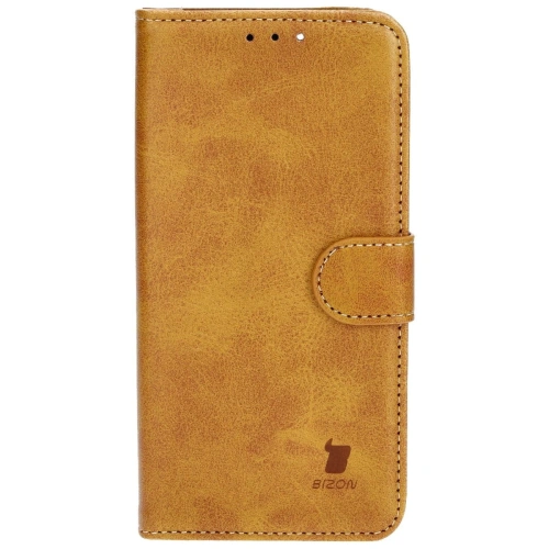 Kup Etui z klapką Bizon Case Pocket do Apple iPhone 15 hnědé - BIZ3667 - {ean13} - Sklep Home Screen