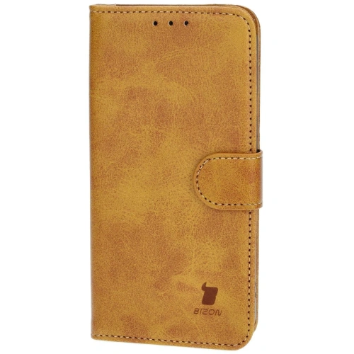 Kup Etui z klapką Bizon Case Pocket do Apple iPhone 15 brązowe - BIZ3667 - {ean13} - Sklep Home Screen