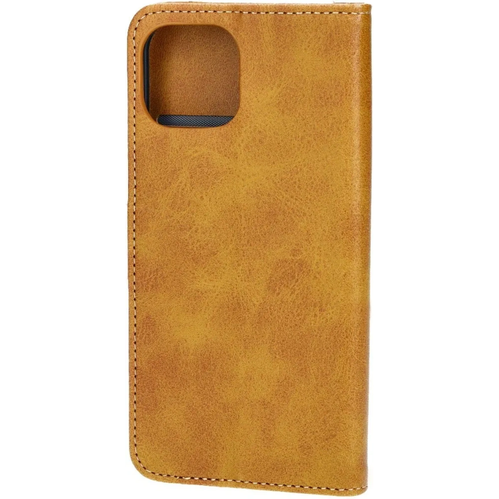 Etui z klapką Bizon Case Pocket do Apple iPhone 15 brązowe